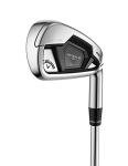 Callaway Golf Rogue ST Max OS Iron Set (Right Hand, Steel Shaft, Stiff Flex, 6 Iron - PW, AW, Set of 6 Clubs)