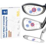 Golf Impact Tape & Stickers – Instant Swing Feedback & Sweet Spot Training, Reusable Impact Labels for Drivers, Irons & Putters, High-Precision Golf Training Aid for Indoor& Outdoor Practice(150pcs)