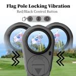 AILEMON 900 Yards Golf Laser Rangefinder with Slope Switch, Ultra-Clear Optics, Flag-Lock/Slope/Magnetic Stripe/Lightweight Goling Range Finder (Gray)