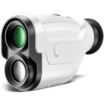 WARMTUYO Golf Range Finder, Golf Rangefinder with Slope, 1200Yards Laser Rrange Finder for Golfing, 7X Magnification with Flag Locking Vibration, Rechargeable Range Finders with Magnet Stripe White