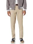 Amazon Essentials Men's Slim-Fit Stretch Golf Pant, Khaki Brown, 33W x 32L