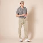 Amazon Essentials Men's Slim-Fit Stretch Golf Pant, Khaki Brown, 33W x 32L