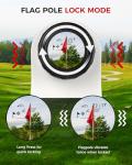 Range Finders Golf,1200 Yards Laser Golf Rangefinder with Slope,7X Magnification,IP54 Waterproof,Rechargeable Battery Magnetic Strip Laser Rangefinders,Pin Flag Pole Lock(Pearl White)