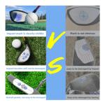 Lihengkong Golf Impact Tape Labels 180 PCS Golf Impact Stickers for Swing Training Improve Golf Swing Accuracy Distance Sticky Golf Pro Club Sweet Spot Consistency Analysis