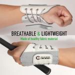GAIARENA Golf Wrist Brace Wrist Hinge Swing Aid, Efficient Golf Swing Training Equipment to Correct Wrist’s Angle & Develop Muscle Memory for Beginner Golfers (Right-Handed Golfer)