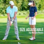 GAIARENA Golf Wrist Brace Wrist Hinge Swing Aid, Efficient Golf Swing Training Equipment to Correct Wrist’s Angle & Develop Muscle Memory for Beginner Golfers (Right-Handed Golfer)