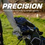 Aspire Pro-X 19-Piece Men’s Golf Clubs Full Set Right Handed, Driver, #3 Fairway Wood, 3-4-5 Hybrids, 6-SW Irons, Putter, Stand Bag & 5 H/C's, Regular & Tall Sizes, Golf Club Sets for Men