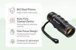 Barska Blueline 8x22 Waterproof Golf Scope Monocular with Built-in Internal Distance Reticle