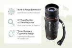 Barska Blueline 8x22 Waterproof Golf Scope Monocular with Built-in Internal Distance Reticle