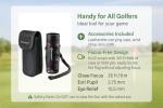 Barska Blueline 8x22 Waterproof Golf Scope Monocular with Built-in Internal Distance Reticle