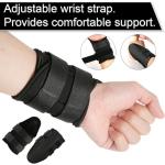 PEUTIER Golf Swing Alignment Brace, Neoprene Golf Wrist Training Aid Comfort Golf Grip Trainer Golf Swing Training Aid Golf Hand Gesture Practice Tool Wrist Correction for Golf Beginners