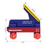 CRATIK Golf Swing Trainer - Swing Training Aid Direction Guides - Improve Swing Accuracy | Master Swing Consistency | Improve Stability - Golf Grip Trainer Simulators for Beginners and Pro