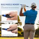 Golf Grip Trainer, Golf Training Aid, Golf Grip Kit, Golf Club Grips, Golf Club Grip, Grip Trainer Golf Club To Help Train Correct Hand Position #A