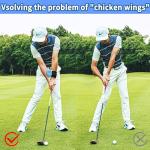 THE GOLFER STORE Smart Ball Golf Training Aid Golf Swing Trainer Ball, Practical Training Aid for Golf, Intelligent Ball for Beginner Posture Training, Golf Wrist Strap Training Ball