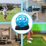 THE GOLFER STORE Smart Ball Golf Training Aid Golf Swing Trainer Ball, Practical Training Aid for Golf, Intelligent Ball for Beginner Posture Training, Golf Wrist Strap Training Ball