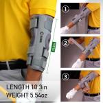 GAIARENA Golf Training Aid Straight Arm Elbow Brace Swing Trainer, Straight Away Swing Trainer Aid to Eliminate Chicken Wing Swing Golf Accessories Practice Equipment Gifts for Men Women Beginner
