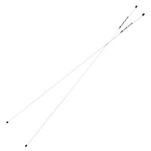 SuperStroke Golf Alignment Sticks 45" Fiberglass Rods, Full Swing Training Aid Kit, Help's with Posture Correction and Shot Accuracy, White (Set of 2)