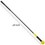 Fitvids Golf Swing Training Aid Golf Swing Trainer Golf Practice Warm-Up Stick for Strength Flexibility and Tempo Training