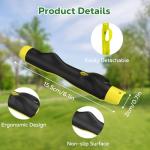 MoKo Golf Grip Trainer, 2 Pack Golf Training Aids for Correct Hand Position, Muscle Memory Trainer Practice Tool for All Levels to Enhance Grip Strength, Precision, Swing Skill, Yellow