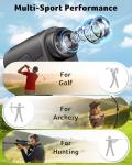 Acer Golf Rangefinder with Slope - 800Yards Range Finder for Hunting, 6X Magnification with Flag Pole Locking Vibration, Rechargeable Battery with Magnet Stripe Golf Accessories for Men, Gifts