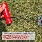 Speed Trap 2.0 Golf Swing Trainer and Path Aid – Fix Slice or Hook, Master Swing Plane, Golf Training Aid for Swing Path, Hit Draws and Fades – Improve Accuracy and Distance – EyeLine Golf