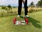 Speed Trap 2.0 Golf Swing Trainer and Path Aid – Fix Slice or Hook, Master Swing Plane, Golf Training Aid for Swing Path, Hit Draws and Fades – Improve Accuracy and Distance – EyeLine Golf