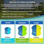 Golf Training Aid Ball for Impact Precision & Consistent Swings - Master Body Connection to Fix Slicing, Scooping & Chicken Wing | Simple and Effective Golf Training Tool for All Skill Levels (M)