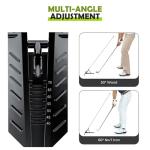 Zcoorey Golf Alignment Stick Holder - Golf Alignment Sticks Made of Metal, Golf Training Aid for Swing Plane and Swing Path Training, Golf Swing Trainer for Golf Practice Accessories