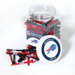 Team Golf NFL Buffalo Bills Jar Of 175 Golf Tees 2-3/4" Golf Tees, 175 Pack, Regulation Size, Multi Team Colors