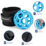 Golf Swing Trainer Ball, Smart Ball Golf Training Aid Golf Trainer Ball, Golf Swing Trainer - Practical Golf Training Equipment for Golf Intelligent Ball for Beginner, Golf Wrist Strap Training Ball