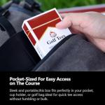 VAGUYGY Premium Bamboo Golf Tees | 120 Count, 83mm (3.25") Wooden Tees | Golf Gifts for Men | Vintage-Style tee Case Golf Accessories for Men | Funny Golf Accessory for Golfers (120-pcs)