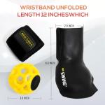 MELE LINKS Golf Swing Trainer, Golf Training Aid, Golf Wrist Training Aid, Golf Swing Training Aid, Golf Training Aids, Golf Swing Trainers, Essential Swing Posture Corrector for Beginners # Yellow