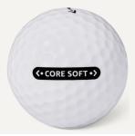 Amazon Basics Core Soft Golf Balls, 24-Pack, White