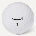 Amazon Basics Core Soft Golf Balls, 24-Pack, White