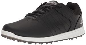 Skechers Men's Pivot Spikeless Golf Shoe, Black, 12.5