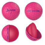 Srixon Soft Feel Lady Golf Balls - Passion Pink, Uniq Size