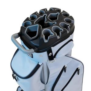 IZZO Golf Vault Golf Cart Bag - Grey