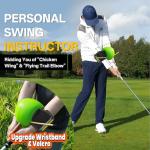 The Connector Golf Training Aid in Improving Hand Positioning, Smart Ball Golf Training Aid for Posture Correction Practice. Golf Swing Trainers are Suitable for Golfers at All Levels, (with Velcro)