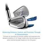 Callaway Golf Paradym AI Smoke Max Fast Individual Iron (Right Hand, Graphite, Ladies, 6 Iron)