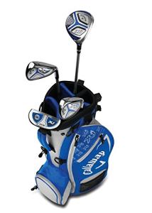 Callaway Golf Xj Junior Golf Set, Level 1, 4 Piece Set, Right Hand, Blue