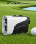 Hoorola Range Finder Golf, 1200 Yards Rangefinder with Slope, 7X Magnification, Flag Pole Locking Vibration, IP54 Water Resistant, Rechargeable Battery, Magnet Stripe, Golf Accessories for Men Women