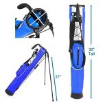 Orlimar Pitch & Putt Golf Lightweight Stand Carry Bag, black , Regular