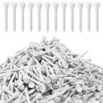 Vinsot 1000 Pcs Golf Tees Bulk 2-1/8 '' Wooden Bamboo Tees Decoration for Men Women Clubs Golf Ball Theme Party Accessories School Supplies