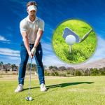 Vinsot 1000 Pcs Golf Tees Bulk 2-1/8 '' Wooden Bamboo Tees Decoration for Men Women Clubs Golf Ball Theme Party Accessories School Supplies