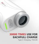 Range Finder Golf Rangefinder with Slope, 1200 Yards Golf Range Finder, 6X Magnification, Flag Locking Vibration, Must Accessories for Golfer