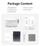 Range Finder Golf Rangefinder with Slope, 1200 Yards Golf Range Finder, 6X Magnification, Flag Locking Vibration, Must Accessories for Golfer