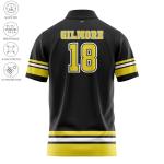 Funny Golf Polo Men Shirts - Short Sleeve UPF Quick Dry Fit Performance Moisture Wicking Stretch Crazy Summer Casual Tropical (Parody Happy Gilmore 18)