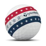 TaylorMade Golf 2025 Tour Response Stripe USA One Dozen