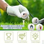 CYjorkbgg 18pcs Funny Golf Balls and 12pcs Seats for Men Humor Trick Novelty Golfer Gift for Dad Boyfriend Unique Professional Practice Ball for Golf Lover Perfect Father’s Day Christmas Birthday Gift
