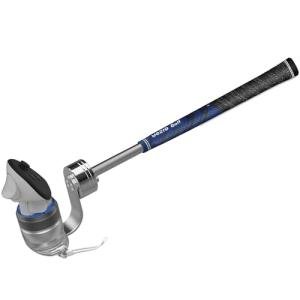 YEZRO Golf Club Attachment for Meta Quest 3S/3 - Adjustable Weighted Aluminum VR Golf Club Handle Accessories for Golf + with Real Grip, 90 Degree Design Keep Tracking | 2024 Upgrade Screws (Weighed)